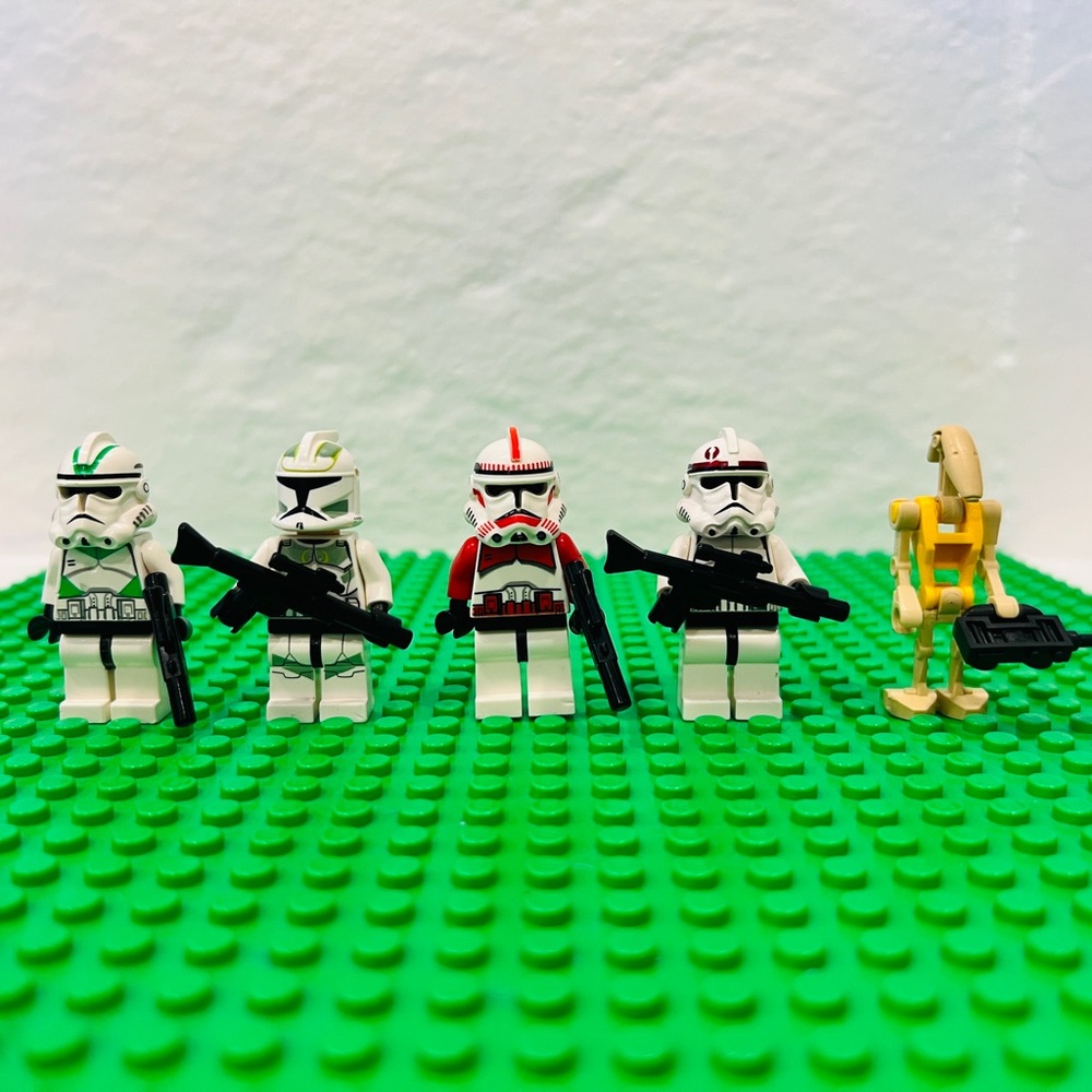 Lego Star Wars minifigures - 5 piece